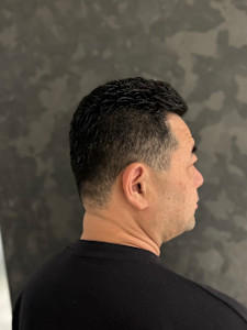 オールバックショート - ヒロ銀座BARBER SHOP 名古屋本店掲載