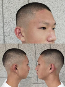 バズカット×スキンフェード - ヒロ銀座BARBER SHOP 名古屋本店掲載