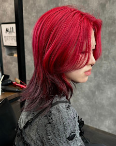 ルーツカラー　デザインカラー　ハイトーン　表参道/原宿 - Null 表参道本店 デザインカラー/ダブルカラー掲載