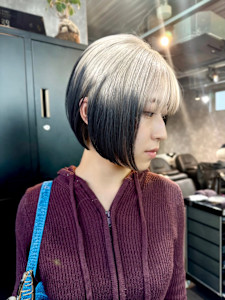 ルーツカラー　デザインカラー　ハイトーン　表参道/原宿 - Null 表参道本店 デザインカラー/ダブルカラー掲載