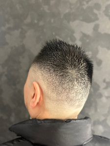 フェードソフトモヒカン - ヒロ銀座 BARBER SHOP 新宿店掲載