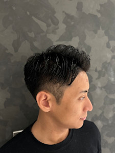 サイドパートショート - ヒロ銀座 BARBER SHOP 新宿店掲載