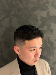 スキンフェードアップバング - ヒロ銀座 BARBER SHOP 新宿店掲載