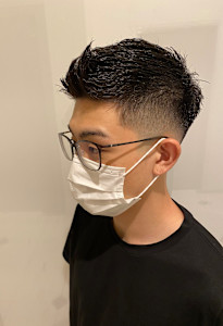 スキンフェード爽やか前上げ - ヒロ銀座 BARBER SHOP 新宿店掲載