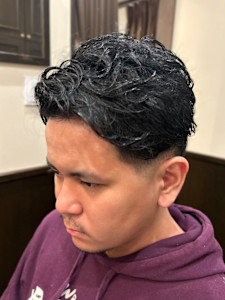 サイドパートフェード - HIRO GINZA BARBER SHOP 川崎掲載