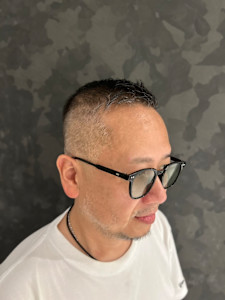 フェードソフトモヒカン - HIRO GINZA BARBER SHOP 川崎掲載