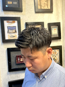 メンズアップバング - ヒロ銀座ヘアーサロン神田店掲載