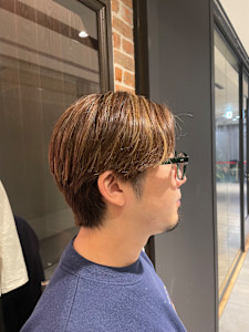 メッシュセンターパート - ヒロ銀座ヘアーサロン神田店掲載