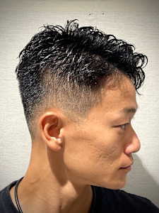 フェードパーマスタイル - ヒロ銀座BARBER SHOP 大宮店掲載