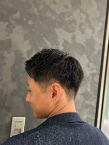 アップバングショート - HIRO GINZA BARBER SHOP 横浜掲載