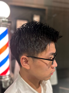 ツーブロックショート - HIRO GINZA BARBER SHOP 横浜掲載