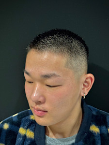 坊主フェード - HIRO GINZA BARBERSHOP 飯田橋神楽坂店掲載
