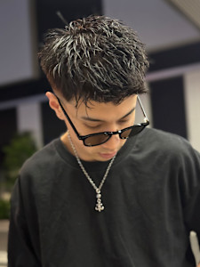 スパイキーショート×フェード - HIRO GINZA BARBERSHOP 飯田橋神楽坂店掲載