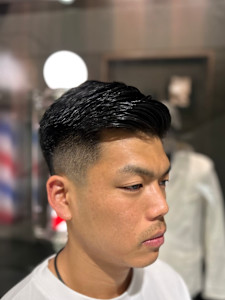 フェードサイドパート - HIRO GINZA BARBERSHOP 飯田橋神楽坂店掲載