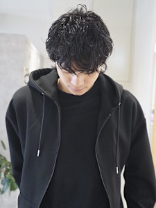 【タニグチ】メンズパーマ/シャドウパーマ/パーマ/30代 - MOON by KENJE掲載
