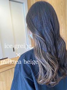 インナーカラー/イヤリングカラー/アージュア/千葉 - トリートヘアデザイン千葉店掲載