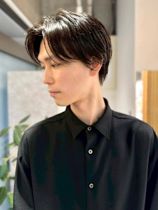【hishida】ニュアンスパーマ/センターパート/メンズ - MOON by KENJE掲載