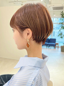 ショートボブ髪型30代40代50代前髪あり前髪無し面長丸顔 - GRAND掲載