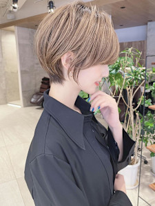 ショートボブ髪型30代40代50代前髪あり前髪無し面長丸顔 - GRAND掲載