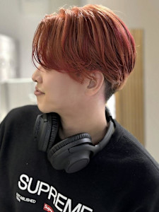 【takumi】メンズカラー/暖色カラー/レッド/ブリーチ - MOON by KENJE掲載