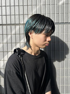 メンズカラー/エメラルドグリーン/エンドウ - FACE。石川町掲載