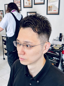 【20代男性】ロンドンアップバングショート（大宮/バーバー） - Graceful Barber London掲載