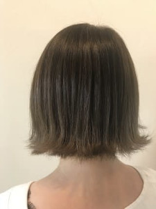 白髪染めも明るめで? - miroa vita 平尾掲載