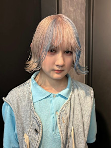 セクションカラー　デザインカラー　ハイトーン　原宿/表参道 - Null 原宿店 デザインカラー/ダブルカラー掲載