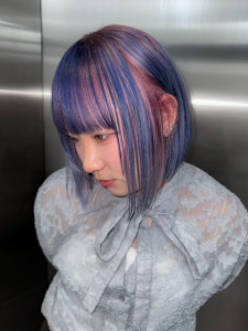 アンブレラカラー　デザインカラー　ハイトーン　原宿/表参道 - Null 原宿店 デザインカラー/ダブルカラー掲載