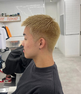 金髪クロップ - DAMDEE TOKYO 心斎橋掲載