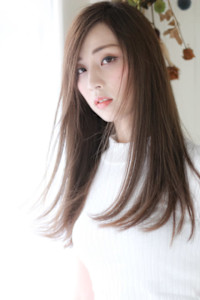 ストレートロング/髪質改善トリートメント/イルミナカラー