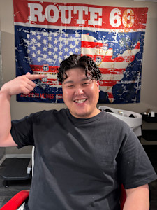 スパイラルパーマ