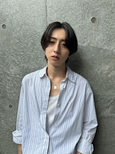 【メンズ】センターパートウルフ - marju銀座掲載