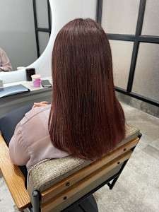 ＊レッドブラウン＊ - aroot 町田店 酸性縮毛矯正/髪質改善カラー掲載