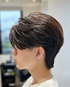 men's/メンズ/ダウンパーマ/黒染め/韓国/ - Lond un Maison. 原宿【ロンド アン メゾン】掲載