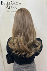 ダブルカラー - BELLE GROW ALPHA HAIR&NAIL掲載
