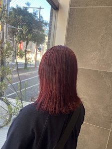 レッドブラウン - 半個室型美容室 Sourire 荒戸店掲載