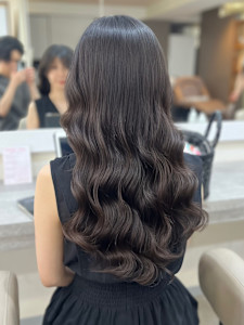 #韓国風パーマ #コテ巻き風パーマ #ロングパーマ  - Ammy komazawa掲載