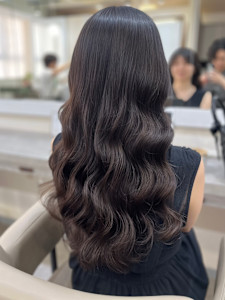 #韓国風パーマ #コテ巻き風パーマ #ロングパーマ  - Ammy komazawa掲載