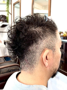 【DO-KAN】ワイルドソフモヒパーマ／武蔵浦和店