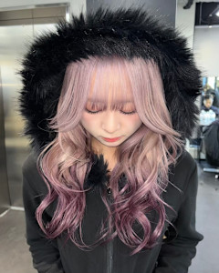 エンドカラー　デザインカラー　ハイトーン　表参道/原宿 - Null 原宿店 デザインカラー/ダブルカラー掲載