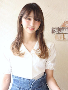 美髪♪くすみベージュ×グラデーションカラー - SOURCE 天王寺掲載