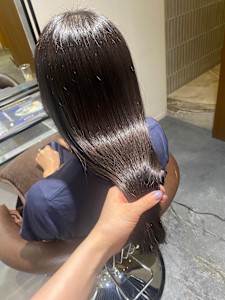 カラー/髪質改善/ラベンダーグレージュ/グレージュ/暗髪 - LILIANA掲載