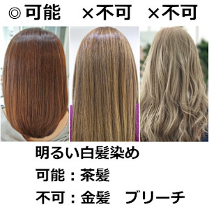 明るい白髪染め - キングスクロス掲載