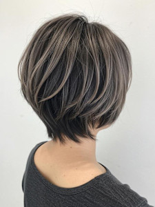 #白髪ぼかし　#ハイライトカラー - Pinot　Men's掲載