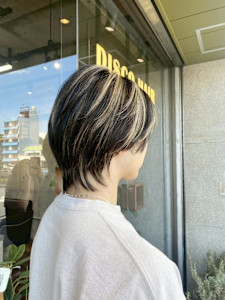 メンズハイライト - DISCO HAIR bello掲載