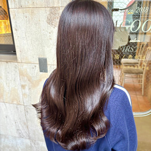 ブリーチなし大人の艶髪ショコラカラー♪ - LAGOON 原宿/表参道 美髪カラー 髪質改善専門店掲載