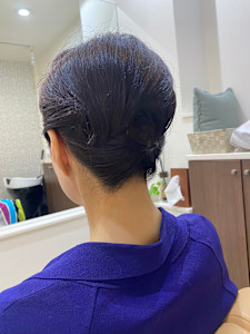 ショート　アップスタイル