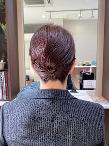 ショート　夜会アップスタイル - michi掲載