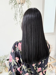 《花屋併設の美容院》艶カラー - 【花屋併設の美容院】mallow eve【マロウ イヴ】掲載